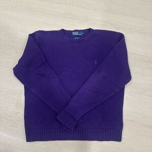 Polo Ralph Lauren Men’s Purple Crew Neck Sweater